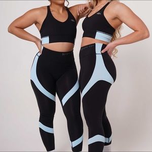 NastyFit Mint/Black Contour Leggings